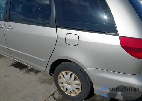 2004 Toyota Sienna Ce из США, поврежденный, VIN 5TDZA23C94S216146